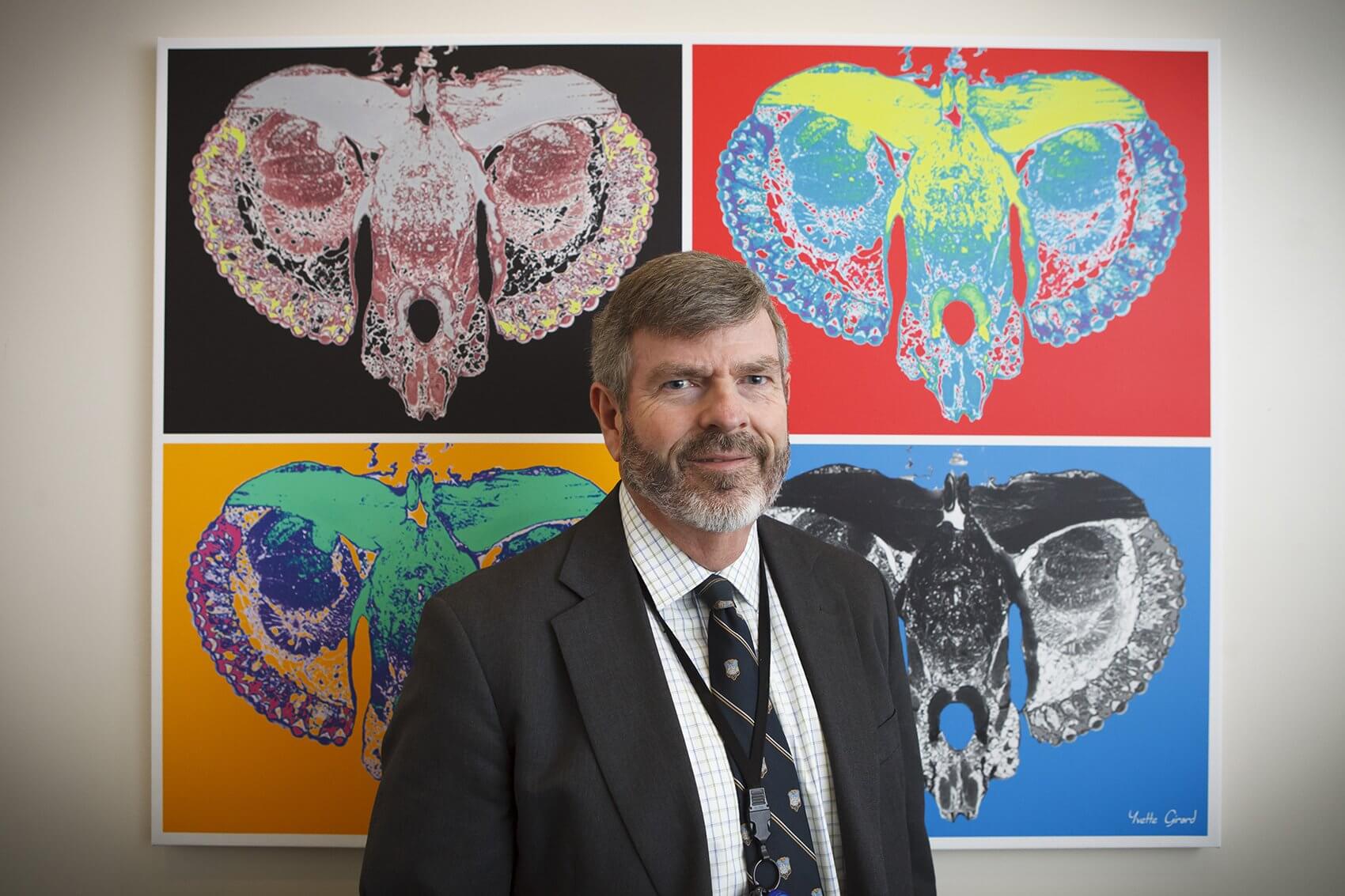 Scott Weaver, M.S., Ph.D., is the director of the UTMB Institute for Human Infections and Immunity as well as the scientific director of the Galveston National Laboratory and one of the lead members of the Global Virus Network’s Chikungunya Task Force. (Credit: Michael Stravato)