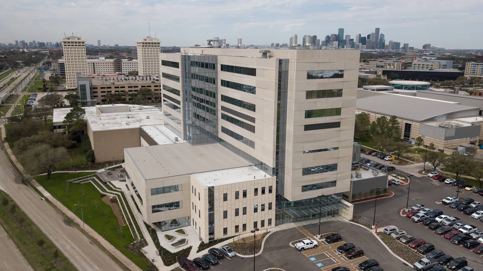 The University of Houston's Health 2  Building serves as a temporary home to the UH College of Medicine for three planning years and the first two years of initial enrollment. (Courtesy of UH)