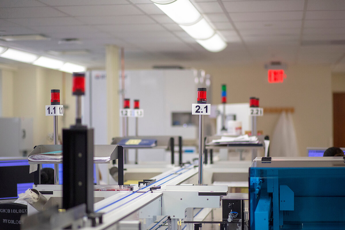 The Kiestra system streamlines the process of identifying specimens at Ben Taub Hospital.