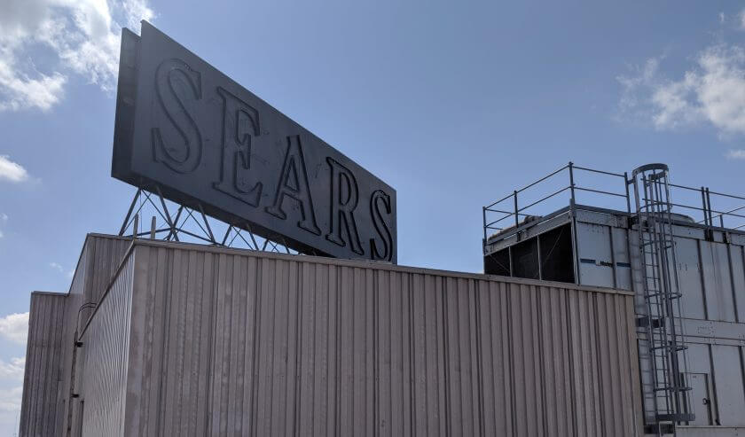 The former Sears building along Main Street will become Houston's Innovation District.